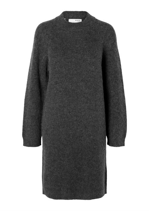 Selected - LULU LS HIGH NECK KNIT DRESS